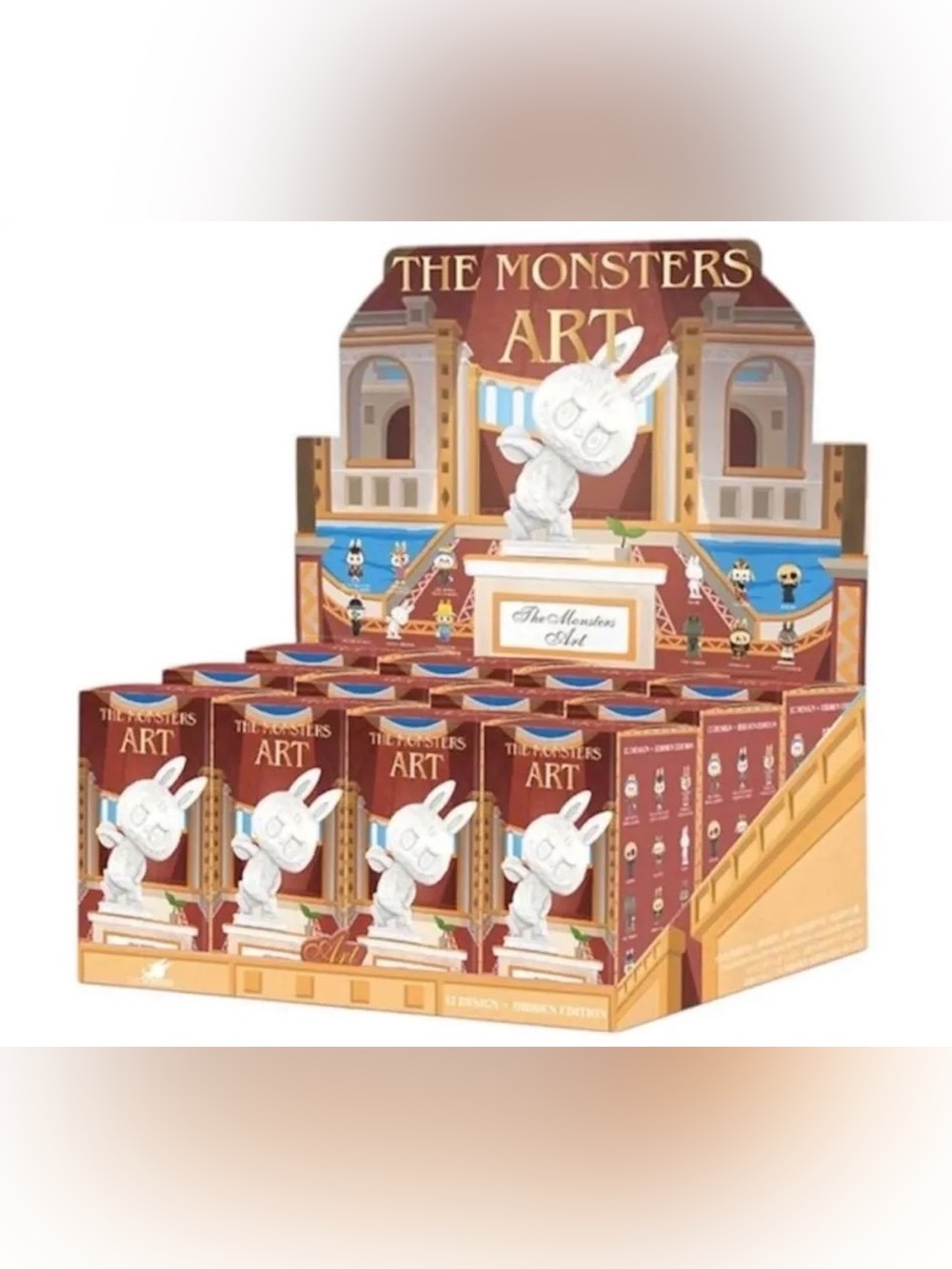 RARE POP MART x HOW2WORK Labubu The Monsters Art Series figures